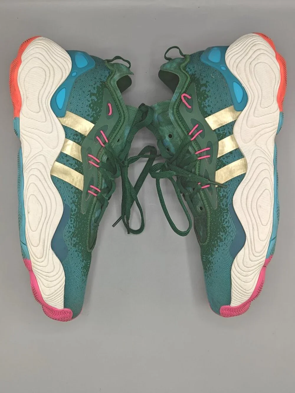 Adidas Trae Young 3 96 Olympics Basketball Shoes IE9301 Men's Sz 11.5 US